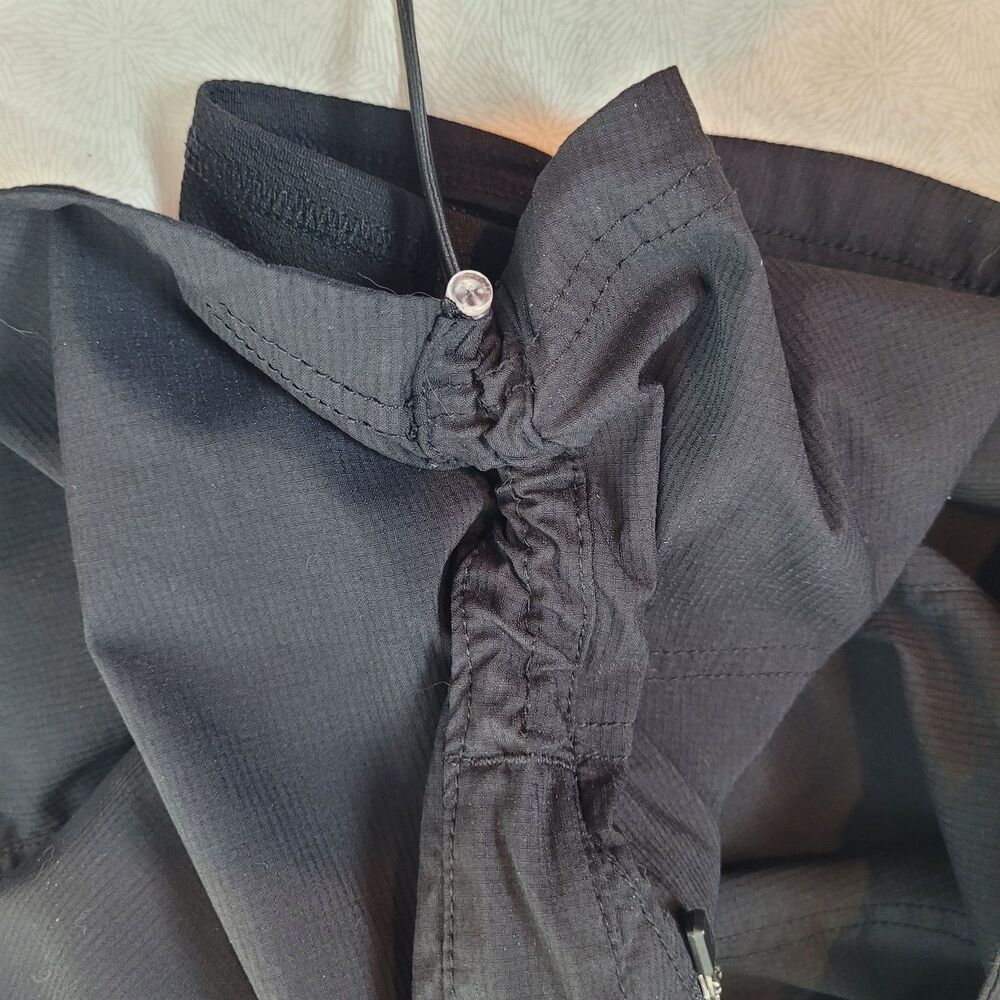 te verde Athletic Black Skort S Built-in Shorts Zipper Pocket Nylon Spandex Golf - Picture 8 of 10